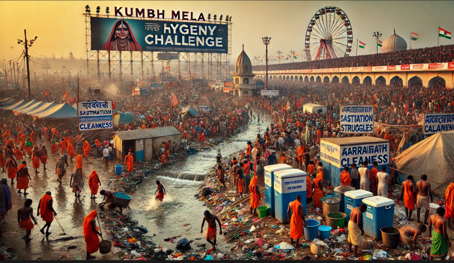 Functionality of DRAIGRAB 0996 guarantees hygiene standards and odor control services during Kumbh Mela events