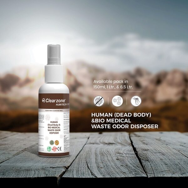 Human Dead Body Waste Odor Disposer clearzone