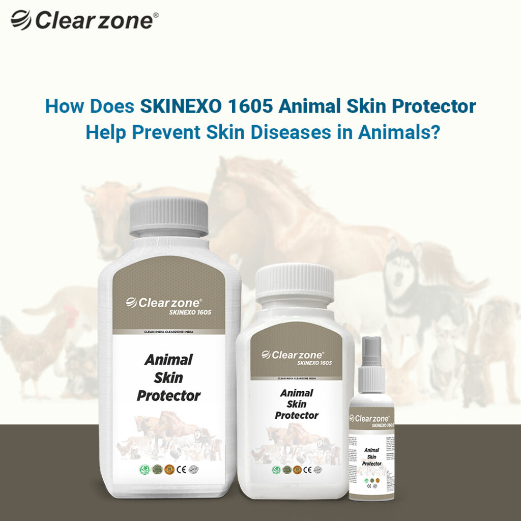 How Does SKINEXO 1605 Animal Skin Protector  Help Prevent Skin Diseases in Animals?