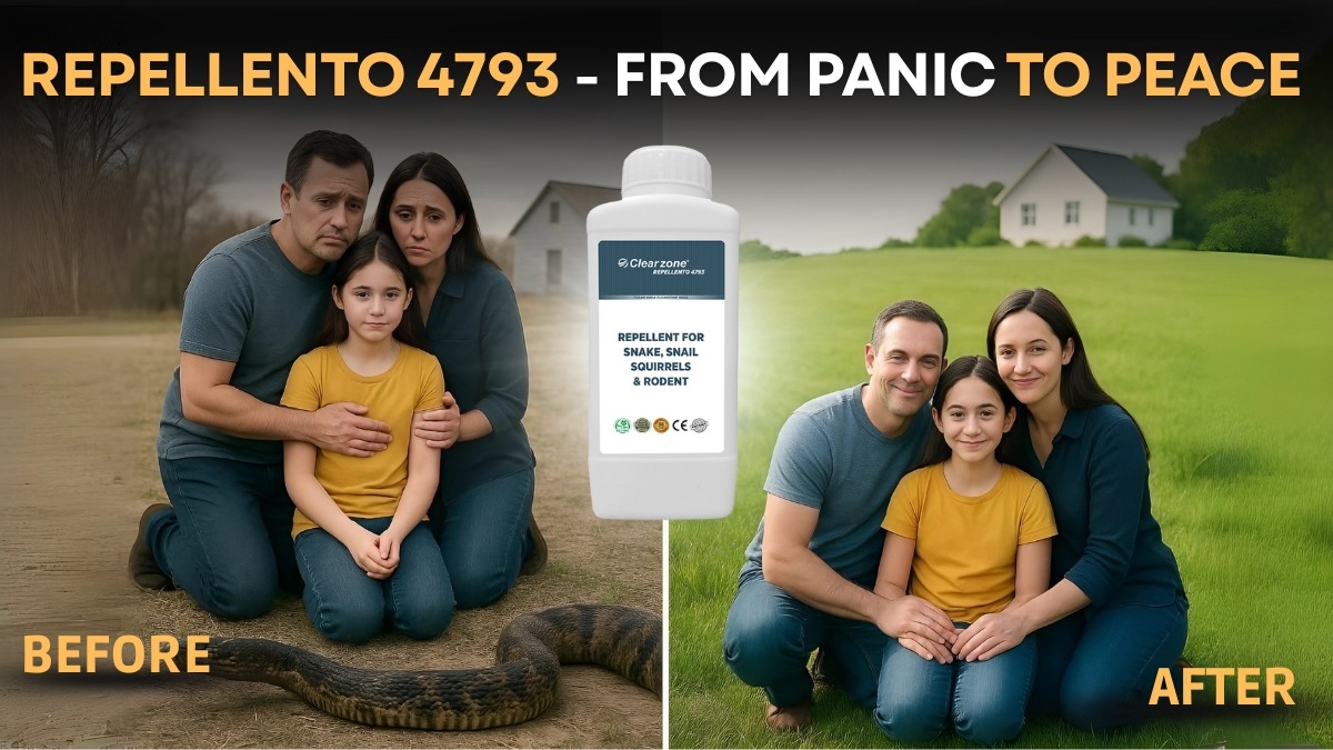 REPELLENTO 4793 Snake Shield – Eco-Friendly Snake Repellent for Home, Garden, and Farmhouse